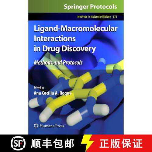【3-4周达】精装 Ligand-Macromolecular Interactions in Drug Discovery: Methods and Protocols [9781607612438]