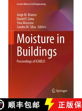 【3-4周达】Moisture in Buildings : Proceedings of ICMB25 [9783032090539]