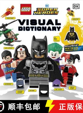 【3-4周达】LEGO DC Comics Super Heroes Visual Dictionary : With Exclusive Yellow Lantern Batman Minif... [9780241320037]