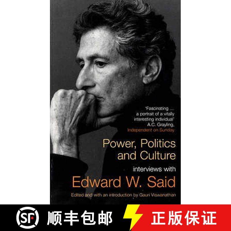 预订 Power  Politics  and Culture: Interviews with Edward W. Said [9780747574699]