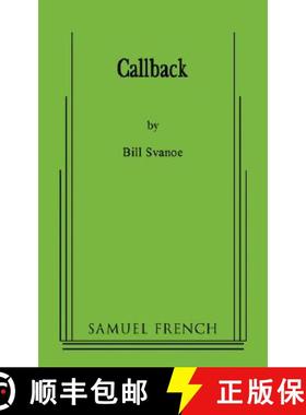 【3-4周达】Callback [9780573660382]