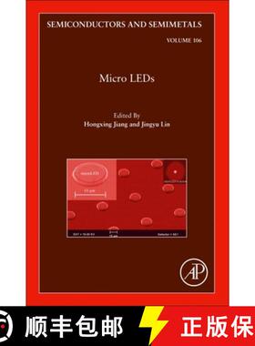 【3-4周达】Micro LEDs: Volume 106 [9780128230411]