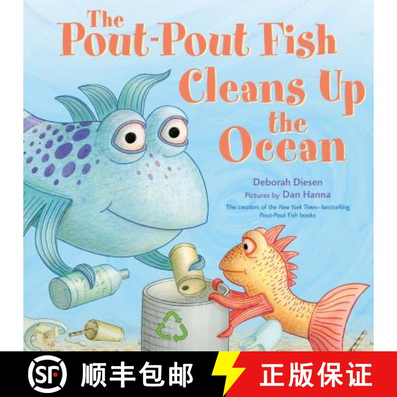 【3-4周达】The Pout-Pout Fish Cleans Up the Ocean [9780374309343]