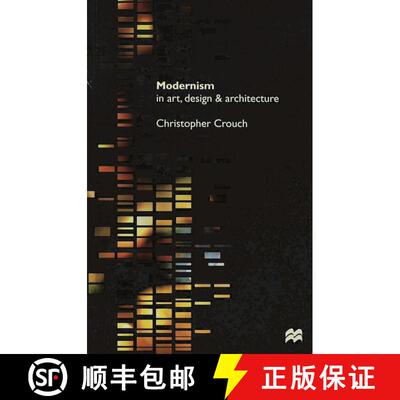【3-4周达】精装 Modernism in Art, Design and Architecture [9780333642849]