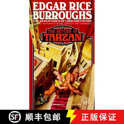 【3-4周达】Return of Tarzan: Return of Tarzan: A Tarzan Novel [9780345315755]