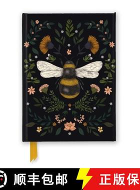 【3-4周达】Jade Mosinski: Bee (Foiled Journal) [9781804173503]