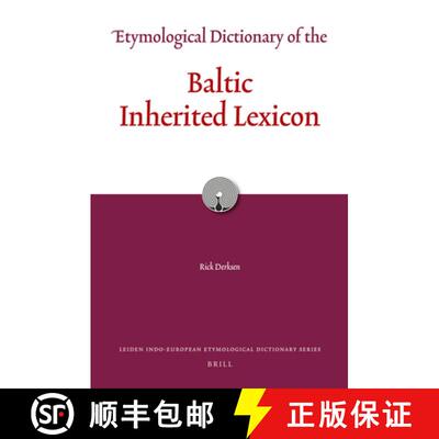 预订 精装 Etymological Dictionary of the Baltic Inherited Lexicon [9789004278981]