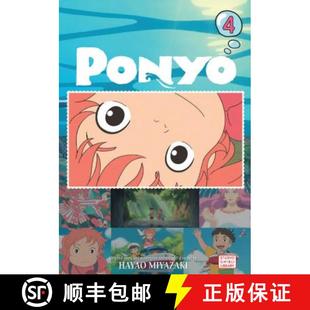 Ponyo Film Volume 9781421530802 4周达 Vol. Comic