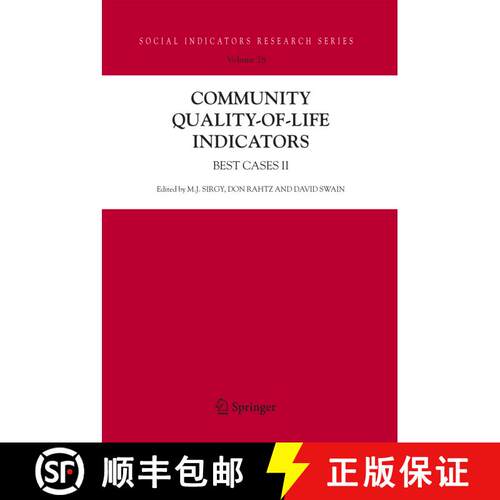 【3-4周达】Community Quality-of-life Indicators (Softcover reprint of hardcover 1st ed. 2006) [9789048171569]