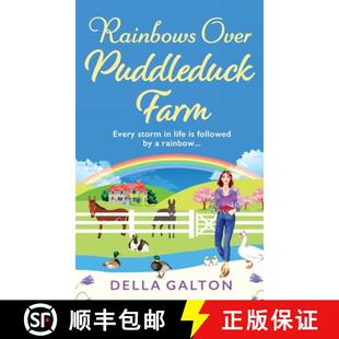 Della from for Puddleduck BRAND uplifting read Farm 9781802809046 2023 Rainbows 3周达 romantic Over Galton NEW