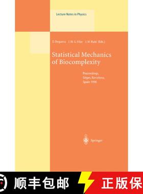 【3-4周达】Statistical Mechanics of Biocomplexity : Proceedings of the XV Sitges Conference, Held at ... [9783540662457]