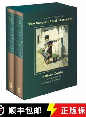 【3-4周达】The Adventures of Tom Sawyer and Huckleberry Finn: Norman Rockwell Collector's Edition [9780789213679]