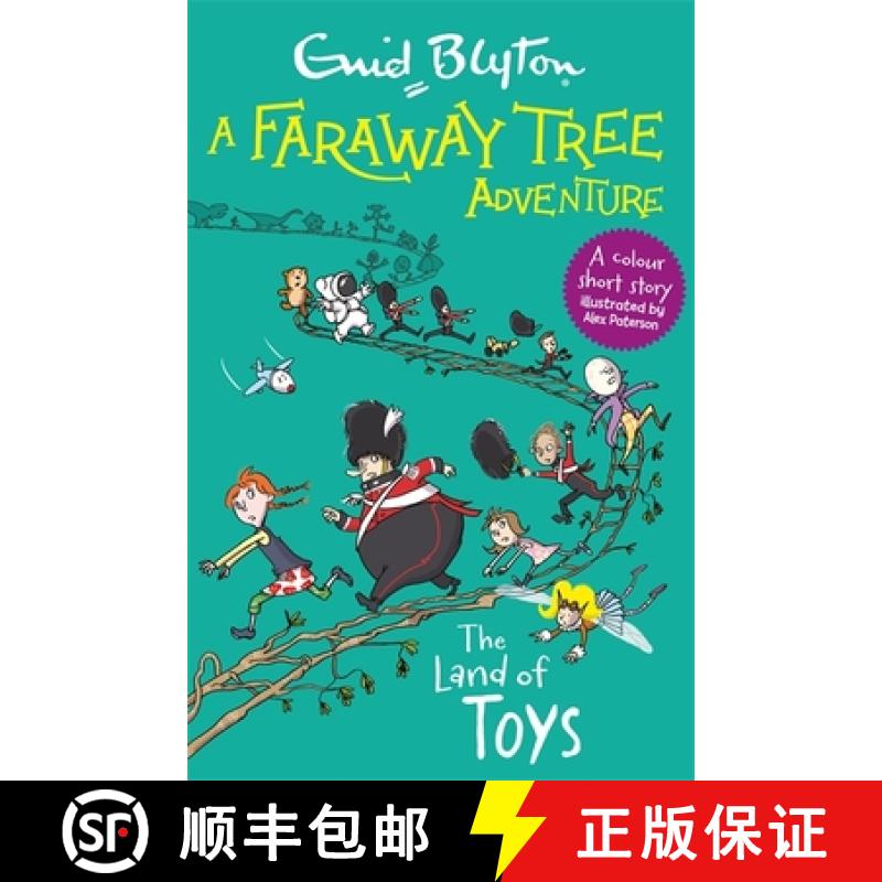 【3-4周达】A Faraway Tree Adventure: The Land of Toys : Colour Short Stories [9781444959901]