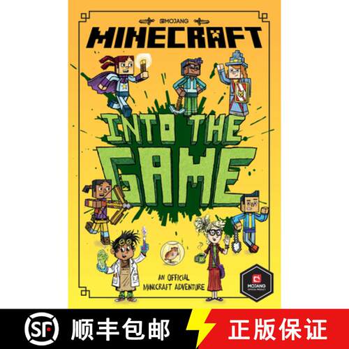 【3-4周达】Minecraft: Into the Game (Minecraft Woodsword Chronicles #1): Fiction book 1 [9781405293808]