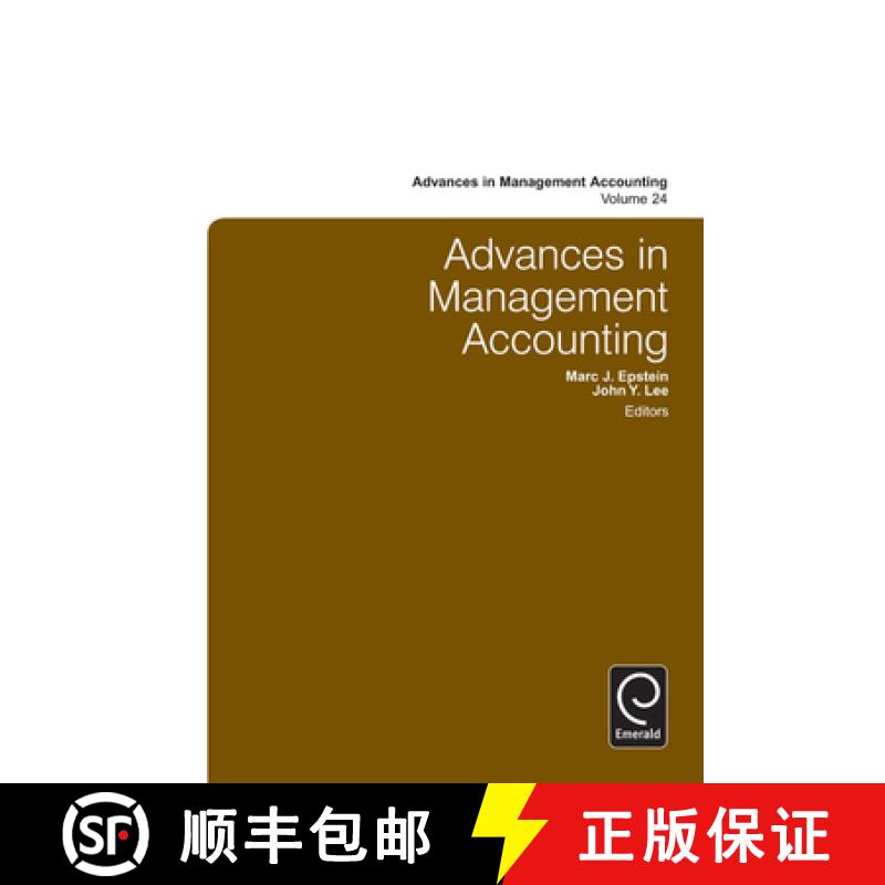 【3-4周达】Advances in Management Accounting [9781784411664]