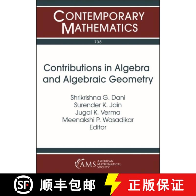 【3-4周达】Contributions in Algebra and Algebraic Geometry [9781470447359]
