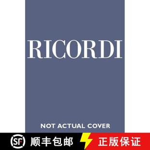 Opera 9788875929763 4周达 Series Score Vocal Ricordi Mater Stabat