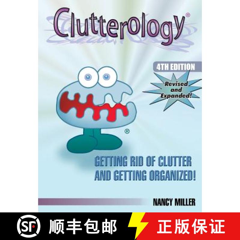 【3-4周达】Clutterology: Getting Rid of Clutter and Getting Organized [9781891440892]