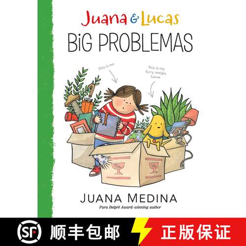 【3-4周达】精装 Juana and Lucas: Big Problemas [9781536201314]