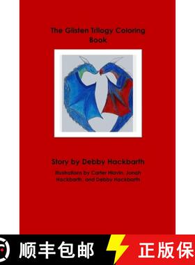 【3-4周达】The Glisten Trilogy Coloring Book: Story by Debby Hackbarth [9781961485044]