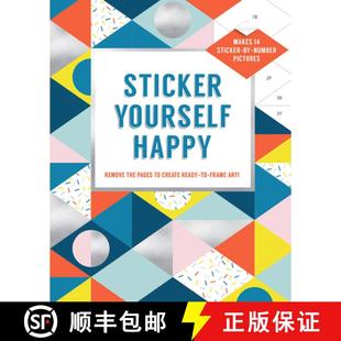 预订 Sticker Yourself Happy: Makes 14 Sticker-By-Number Pictures: Remove the Pages to Create Ready-To... [9781419735400]