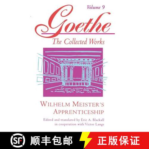 【3-4周达】Goethe, Volume 9 – Wilhelm Meister`s Apprenticeship [9780691043449]