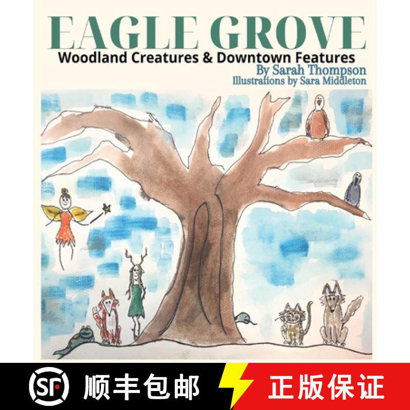 【3-4周达】Eagle Grove: Woodland Creatures & Downtown Features [9780578363325]