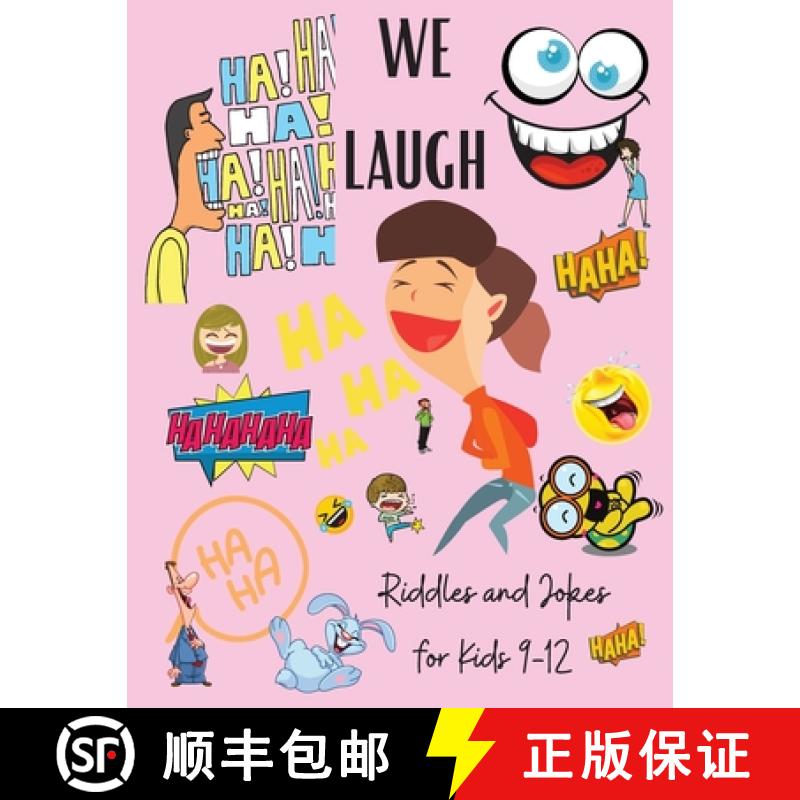 【3-4周达】We Laugh Riddles and Jokes for Kids 9-12: Awesome Riddles and Trick Questions For Kids - F... [9786069607169]