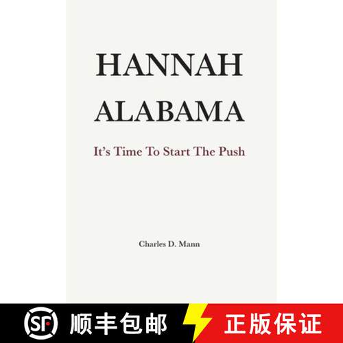 【3-4周达】精装 Hannah Alabama: It's Time to Start the Push [9781960378163]