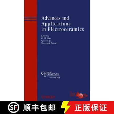 【3-4周达】Advances And Applications In Electroceramics [Wiley材料科学] [9781118059999]