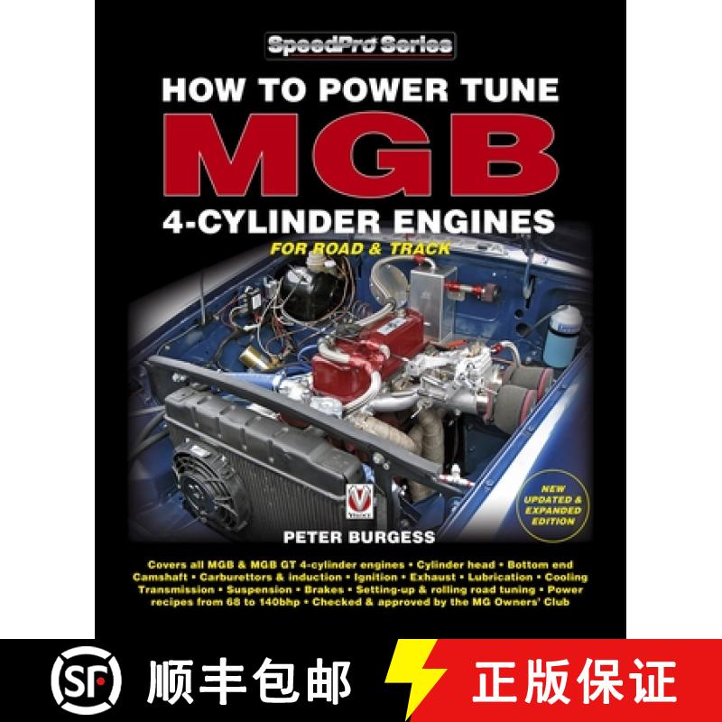 【2-3周达】How to Power Tune MGB 4-Cylinder Engines: New Updated & Expanded Edition [9781787113411]