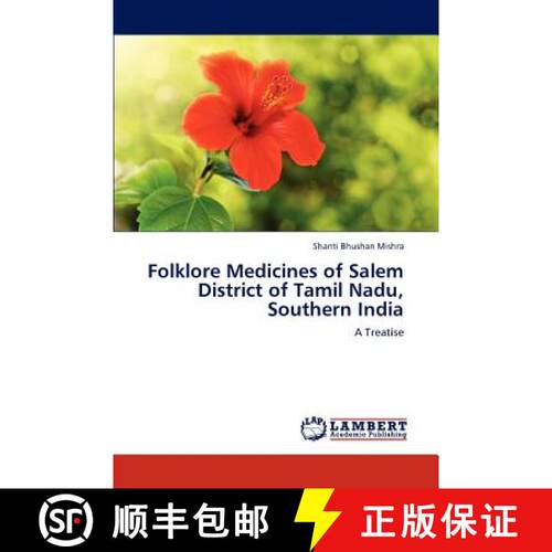 预订 Folklore Medicines of Salem District of Tamil Nadu, Southern India [9783848497850]