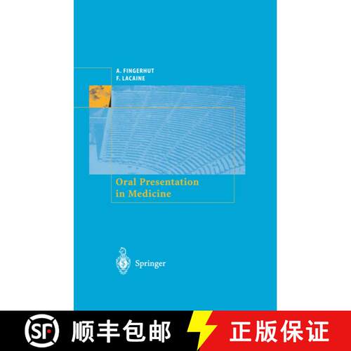 【3-4周达】Oral Presentation in Medicine [9782287596865]