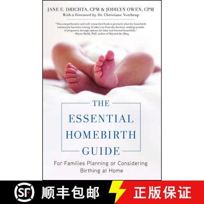 【3-4周达】The Essential Homebirth Guide: For Families Planning or Considering Birthing at Home [9781451668629]