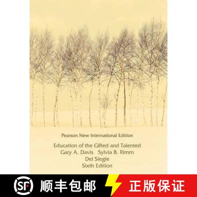 【3-4周达】Education of the Gifted and Talented: Pearson New International Edition [9781292021928]