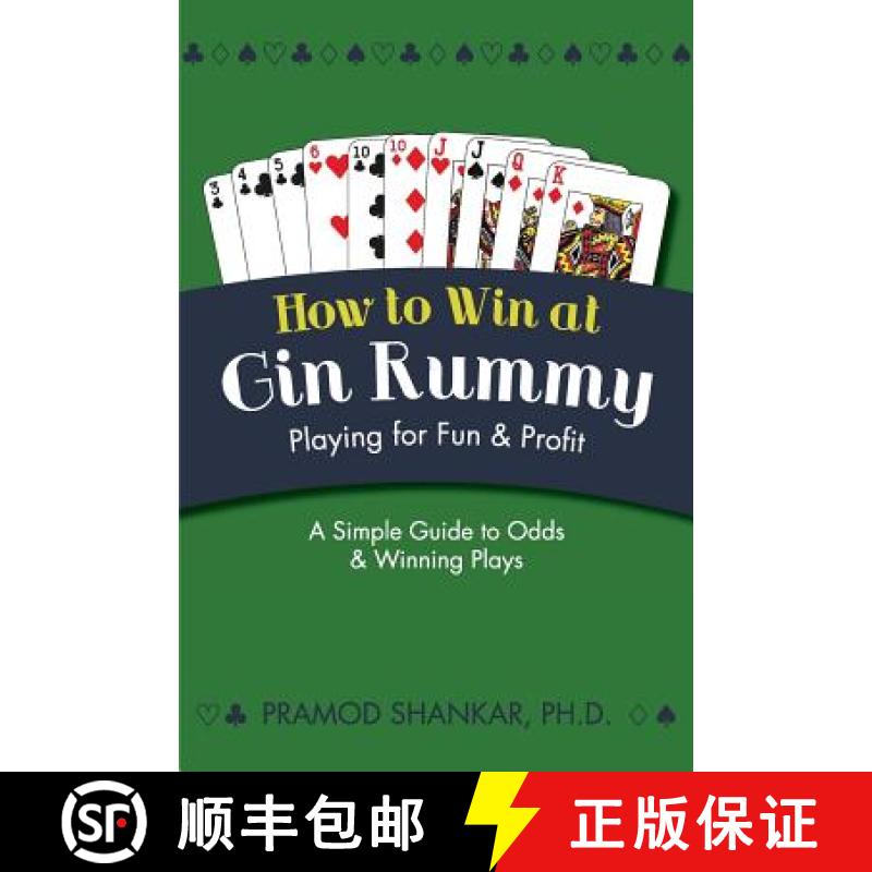 【3-4周达】How To Win At Gin Rummy: Playing for Fun and Profit [9781626541979]
