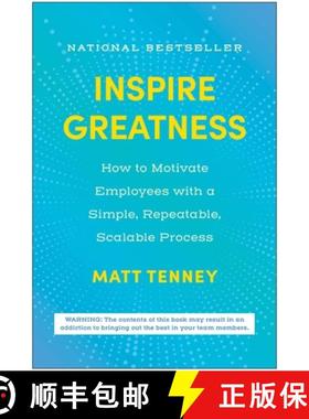【3-4周达】Inspire Greatness: How to Motivate Employees with a Simple, Repeatable, Scalable Process [9781637745076]