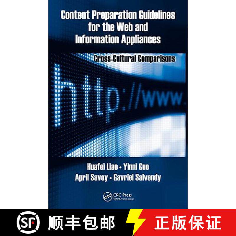 【3-4周达】Content Preparation Guidelines for the Web and Information Appliances: Cross-Cultural Comp... [9781420067774]