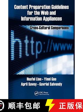 【3-4周达】Content Preparation Guidelines for the Web and Information Appliances: Cross-Cultural Comp... [9781420067774]