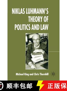 【3-4周达】Niklas Luhmann's Theory of Politics and Law [9781403998019]