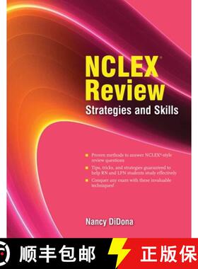【3-4周达】NCLEX Review: Strategies and Skills – Strategies and Skills [9780763752262]