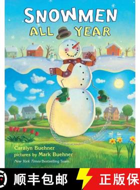 【3-4周达】Snowmen All Year [9780803733831]