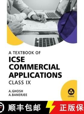 【3-4周达】Commercial Applications: Textbook for ICSE Class 9 [9789390278770]