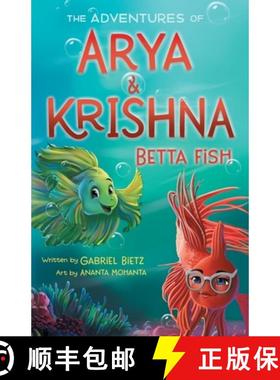 【3-4周达】The Adventures of Arya and Krishna Betta Fish [9781737795513]