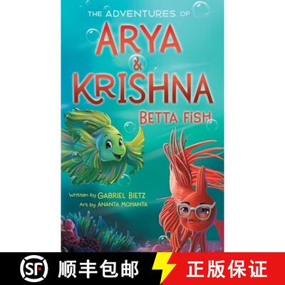 【3-4周达】The Adventures of Arya and Krishna Betta Fish [9781737795513]