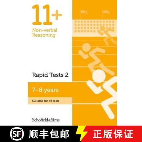 【3-4周达】11+ Non-verbal Reasoning Rapid Tests Book 2: Year 3, Ages 7-8 [9780721714646]