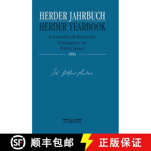 【3-4周达】Herder Jahrbuch / Herder Yearbook 1994 [9783476012845]