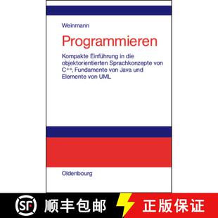Programmieren 9783486272321 Funda... Objektorientierten 4周达 Sprachkonzepte Einfuhrung Kompakte Von Die