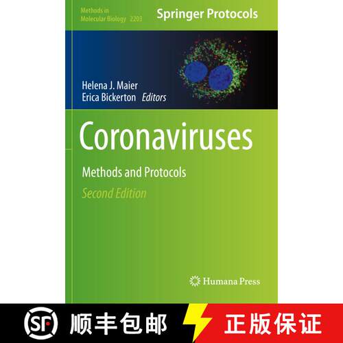 【3-4周达】Coronaviruses : Methods and Protocols (Second Edition 2020) [9781071609026]