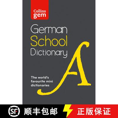 【3-4周达】German School Gem Dictionary: Trusted Support for Learning, in a Mini-Format [9780008718329]
